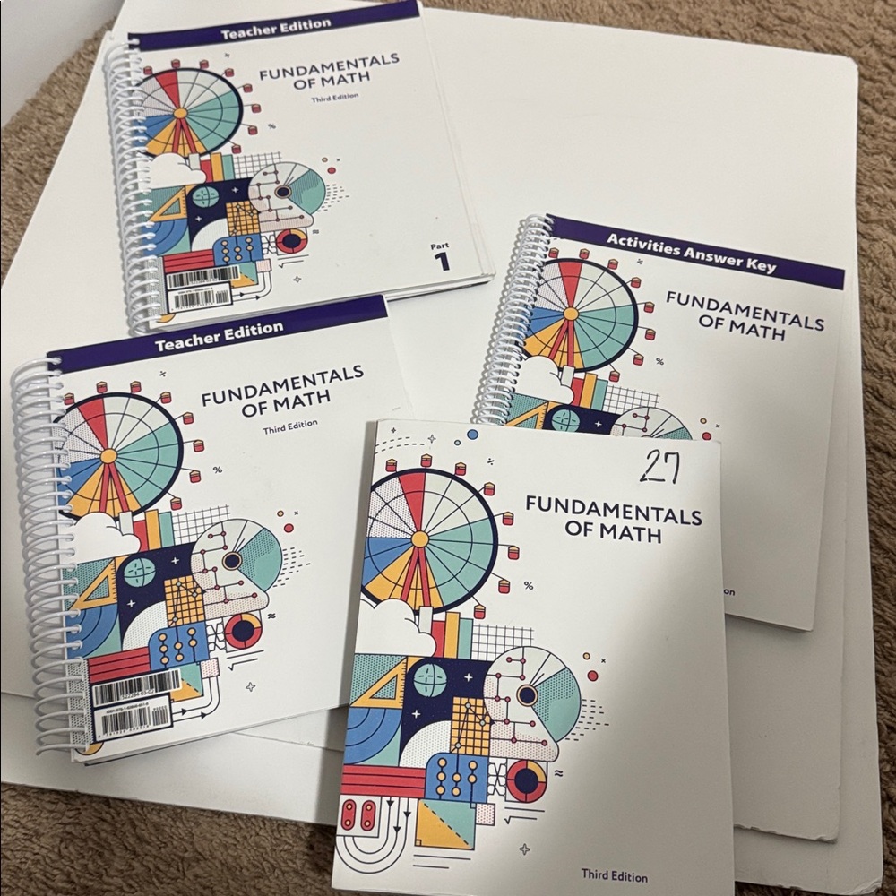 Fundamentals of Math Teacher Edition Set